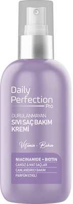 Daily Perfection Pro Canlandırıcı Bakım Vitamin B3 & Vitamin B7 içerikli Sıvı Saç Bakım Kremi 200 ml