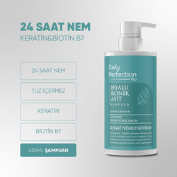 Daily Perfection Pro Hyaluronik Asit Şampuan 450 ml - Thumbnail
