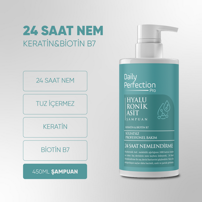 Daily Perfection Pro Hyaluronik Asit Şampuan 450 ml