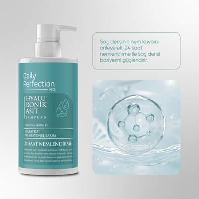 Daily Perfection Pro Hyaluronik Asit Şampuan 450 ml