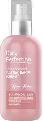 Daily Perfection Pro Onarıcı Bakım Keratin & Collagen içerikli Sıvı Saç Bakım Kremi 200 ml - Thumbnail