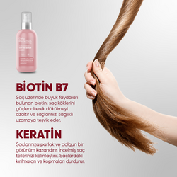 Daily Perfection Pro Onarıcı Bakım Keratin & Collagen içerikli Sıvı Saç Bakım Kremi 200 ml - Thumbnail