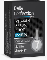 Daily Perfection Pro Vitamin For Men Serum Shot No:7 Dökülme Karşıtı 2x6 ml - Thumbnail