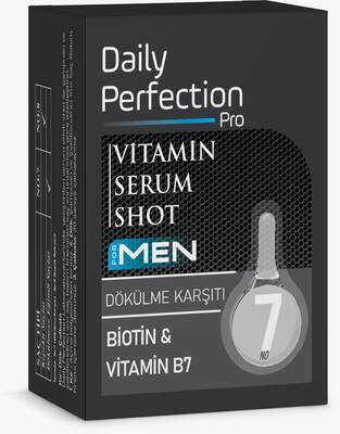 Daily Perfection Pro Vitamin For Men Serum Shot No:7 Dökülme Karşıtı 2x6 ml