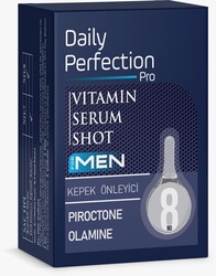 Daily Perfection Pro Vitamin For Men Serum Shot No:8 Kepek Önleyici 2x6 ml - Thumbnail