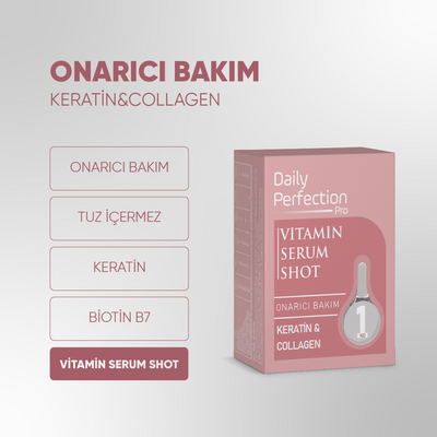 Daily Perfection Pro Vitamin Serum Shot No:1 Onarıcı Bakım 2x6 ml