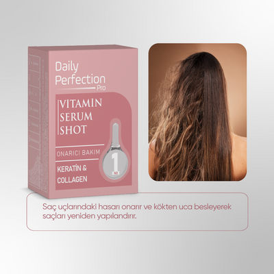 Daily Perfection Pro Vitamin Serum Shot No:1 Onarıcı Bakım 2x6 ml