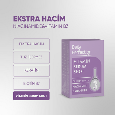 Daily Perfection Pro Vitamin Serum Shot No:3 Ekstra Hacim 2x6 ml