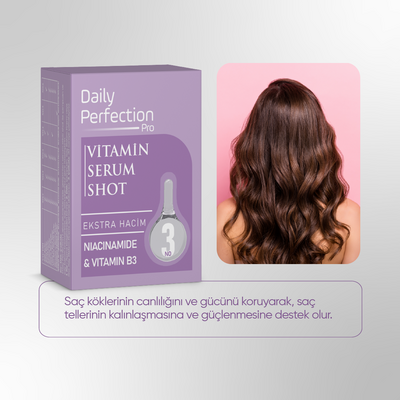 Daily Perfection Pro Vitamin Serum Shot No:3 Ekstra Hacim 2x6 ml