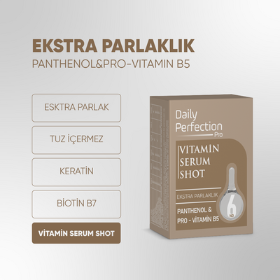 Daily Perfection Pro Vitamin Serum Shot No:6 Ekstra Parlaklık