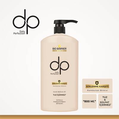 dp Daıly Perfectıon Bio Barrier Şampuan Kirlenme Karşıtı Şampuan 800 ml 
