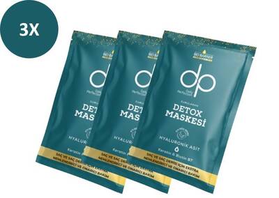 dp Daily Perfection Bio Barrier 25 ml Durulanan Detox Maskesi 3'lü Paket