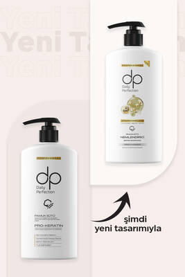 dp Daily Perfection Şampuan Pamuk Sütü Buğday 800 ML - 3