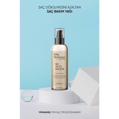 Dp Daily Perfection Reactıvator Saç Bakım Seti Saç Dökülme Karşıtı (Şampuan-Saç Bakım Kremi-Saç Bakım Yağı-Serum)