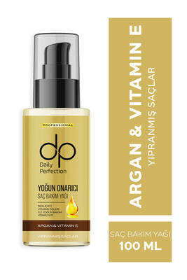 Saç Bakım Yağı Argan Yağlı ve E Vitaminli 100 ml X 3 Adet