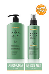 dp Daily Perfection - Şampuan Biberiye Özlü 800 ml & Saç Bakım Toniği 180 ml Set