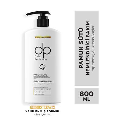 Şampuan Pamuk Sütü 800 ml & Sıvı Saç Bakım Kremi 180 ml Set