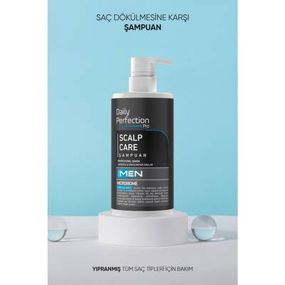 Scalp Care Saç Bakım Seti Erkeklere Özel (Şampuan-Şekillendirici Sıvı Saç Bakım Kremi-Vitamin Shot)